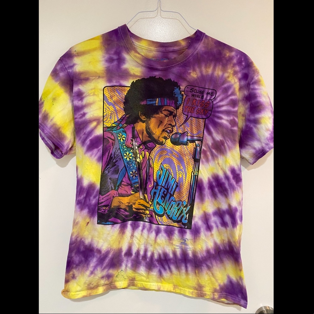 Jimi Hendrix Tie-Dye T-Shirt